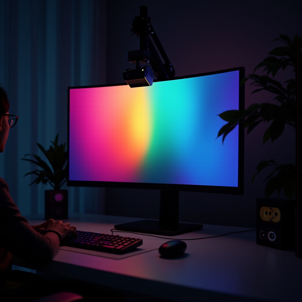 電腦 螢幕 顏色 調整